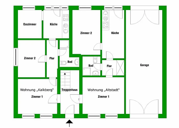 Appartement Kalkberg Bad Segeberg
